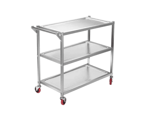 Three-Shelf Utility Trolley