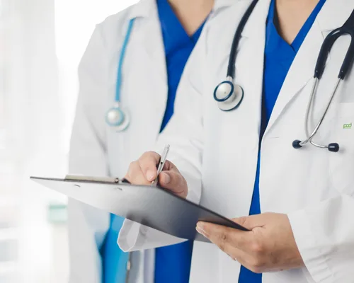 A diverse team collaborating